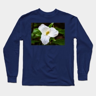 White Trillium 2 Long Sleeve T-Shirt